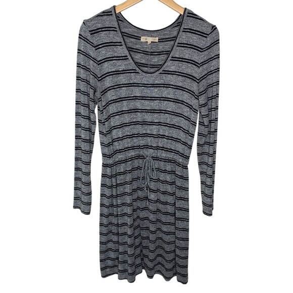 Lou & Grey LOFT long sleeve drawstring waist sweater dress - Picture 1 of 6